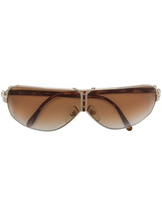 овальные солнцезащитные очки Christian Dior Vintage
