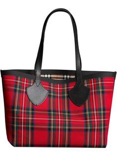 сумка-тоут в клетку Burberry