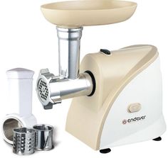 Мясорубка ENDEVER Sigma 29, белый / бежевый