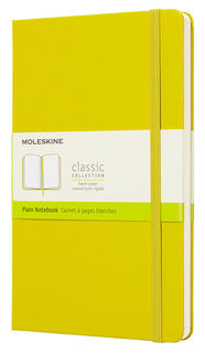 Блокнот Moleskine CLASSIC Large 130х210мм 240стр. нелинованный твердая обложка желтый [qp062m18]