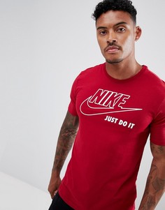 Красная футболка с логотипом Nike Just Do It 927467-618 - Красный