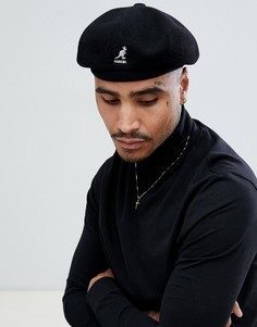 Черный шерстяной берет Kangol Jax - Черный