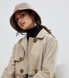 Большая панама в клетку My Accessories London - Мульти