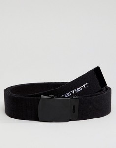 Черный ремень с пряжкой-клипсой Carhartt WIP Orbit - Черный