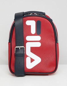 Красный рюкзак с контрастными лямками Fila Soho - Красный