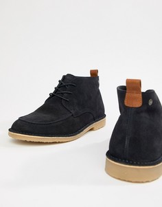 Замшевые ботинки на шнуровке Jack & Jones - Темно-синий
