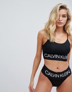 Бралетт Calvin Klein Performance Youthful Fashion - Черный