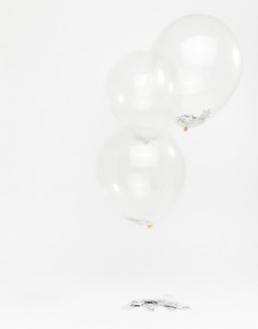 Надувные шары с голографическими конфетти Ginger Ray - Мульти