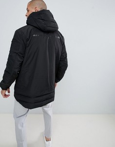 Дутая куртка с логотипом на спине Diesel W-Sun-Rev - Черный