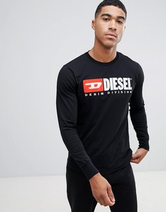 Лонгслив с логотипом Diesel T-Just-ls-Division - Черный