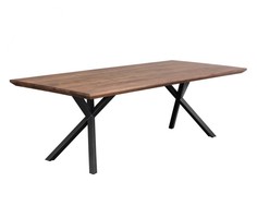Обеденный стол hedge (icon designe) коричневый 240x75x100 см.
