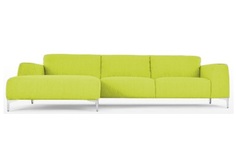 Угловой диван candy (icon designe) зеленый 292x85x159 см.