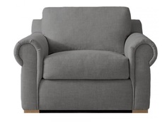 Мягкое кресло american life (icon designe) серый 100x85x100 см.