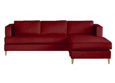 Угловой диван groove (icon designe) красный 250x86x180 см.