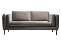 Двухместный диван orella (icon designe) серый 180x88x86 см.