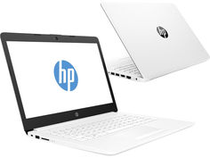 Ноутбук HP 14-ck0009ur Snow White 4KE33EA (Intel Celeron N4000 1.1 GHz/4096Mb/128Gb SSD/Intel HD Graphics/Wi-Fi/Bluetooth/Cam/14.0/1366x768/DOS)