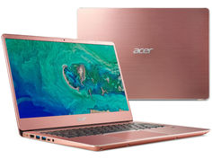 Ноутбук Acer Swift SF314-54-35QV NX.GYQER.003 Pink (Intel Core i3-8130U 2.2 GHz/8192Mb/128Gb SSD/No ODD/Intel HD Graphics/Wi-Fi/Cam/14.0/1920x1080/Linux)