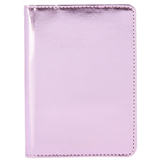 Обложка для паспорта LADY PINK светло-розовая сияющая