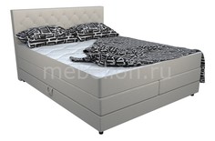 Кровать двуспальная с матрасом и топпером Уэльс 2000x1600 Belabedding