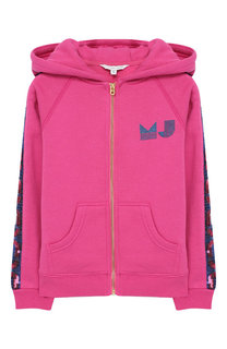 Хлопковый кардиган на молнии с капюшоном Marc Jacobs