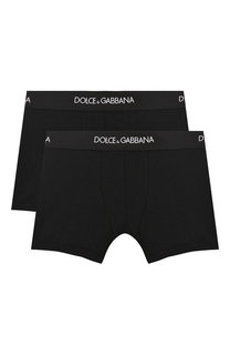 Хлопковый комплект из двух боксеров Dolce & Gabbana