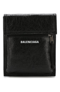 Кожаная сумка Explorer с логотипом бренда Balenciaga