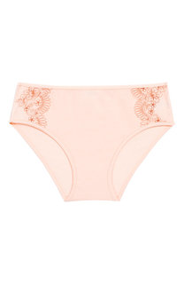 Хлопковые трусы-слипы с отделкой La Perla