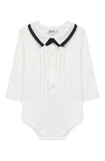 Хлопковое боди с отделкой Aletta