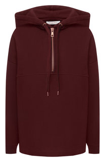 Хлопковый пуловер с капюшоном See by Chloé