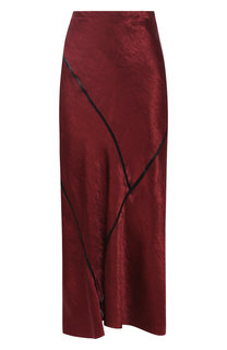 Юбка-миди с контрастной отделкой Ann Demeulemeester