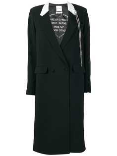 легкое двубортное пальто Each X Other