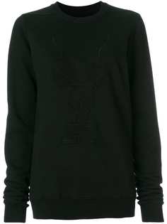 толстовка с вышивкой Rick Owens DRKSHDW