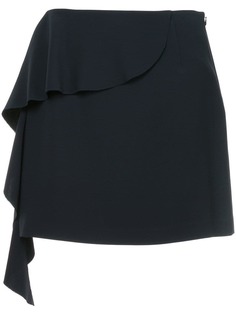 асимметричная короткая юбка с рюшами Goen.J