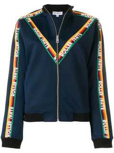 куртка с принтом и застежкой на молнии спереди Mira Mikati