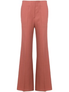 расклешенные брюки со стрелками Victoria Beckham
