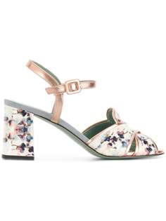туфли с цветочным принтом Paola D'arcano