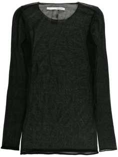 удлиненный полупрозрачный топ Isabel Benenato