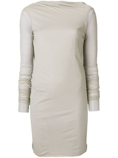 тонкий удлиненный джемпер Rick Owens Lilies