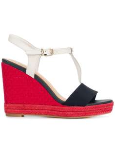 туфли на плетенной платформе Tommy Hilfiger