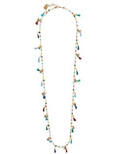 ожерелье с декором из бусин и кисточек Rosantica