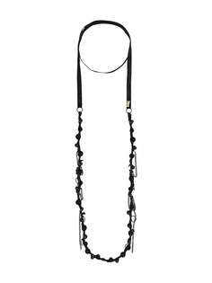 длинное ожерелье с бусинами Ann Demeulemeester