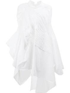 асимметричная плиссированная рубашка Junya Watanabe