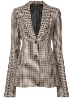 пиджак в клетку Vera Wang
