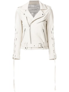 байкерская куртка со шнуровкой на рукавах Each X Other