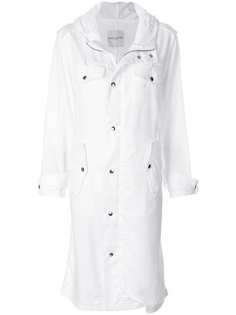 пальто с капюшоном и принтом Each X Other