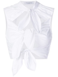 топ с бантами Vivetta