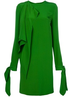 асимметричное платье с завязками на рукавах Calvin Klein 205W39nyc