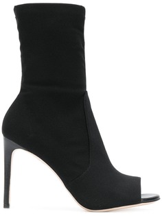 ботильоны 'Hugger' с открытым носком Stuart Weitzman