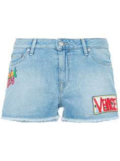 джинсовые шорты в стиле пэчворк Mira Mikati