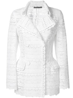 жакет с вышивкой Ermanno Scervino